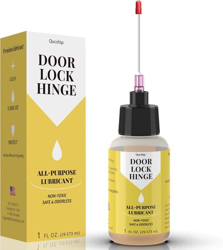 Door hinge lubricant - door,
