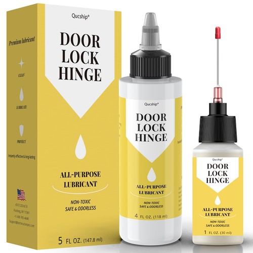 Door hinge lubricant kit 4 - door, |