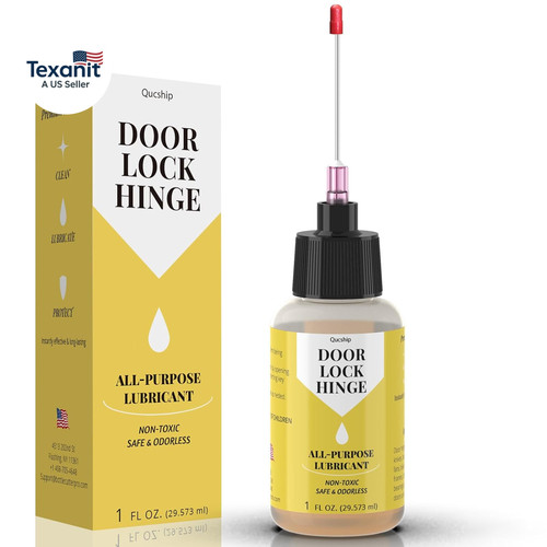 Door hinge lubricant - door, oz