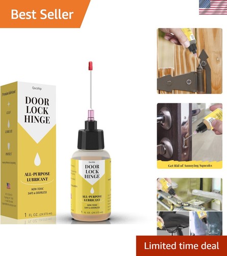 Door hinge lubricant - lubricant, oz
